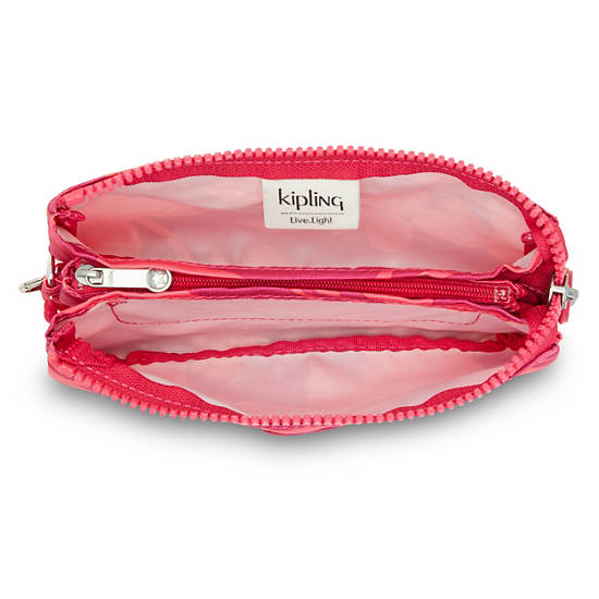 Kipling Creativity Large Printed Pouch Vesker Rosa | NO 1119VR